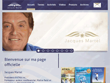 Tablet Screenshot of jacquesmartel.com